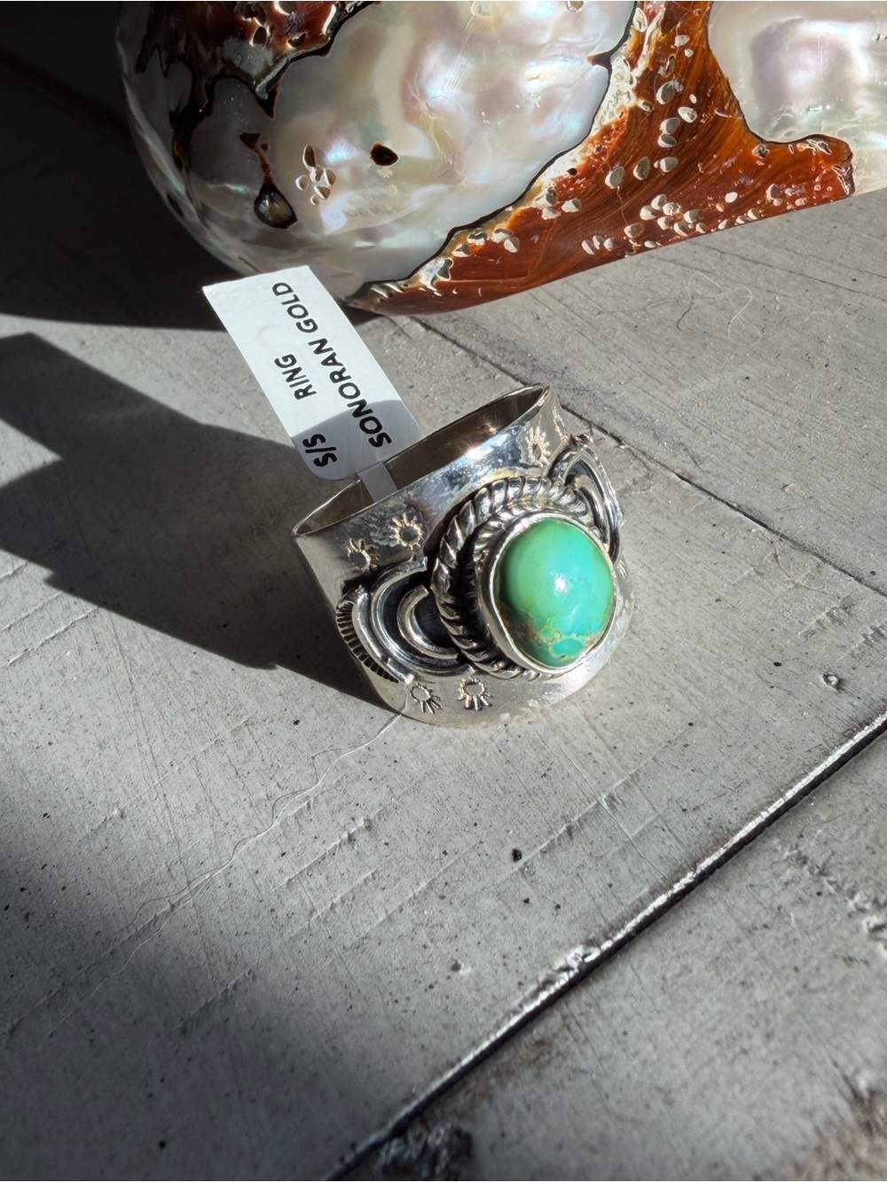 Sonoran Gold Cigar Band Ring